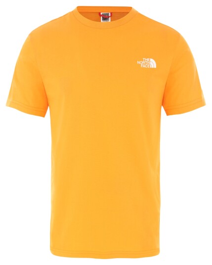 The North Face Simple Dome S/S Tee M Summit Gold (Storlek S )