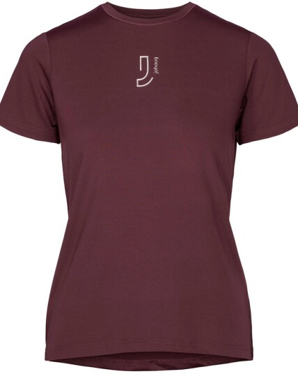 Johaug Elemental Tee 2.0 Dame Brownish rød XS