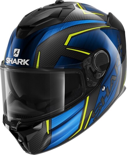 Shark Spartan GT Carbon Kromium Hjelm L Svart Blå