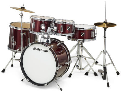 Millenium Focus Junior Drum Set Rød