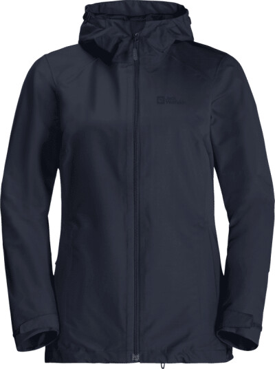 Jack Wolfskin Women's Besler 2-Layer Jacket XS, Night Blue