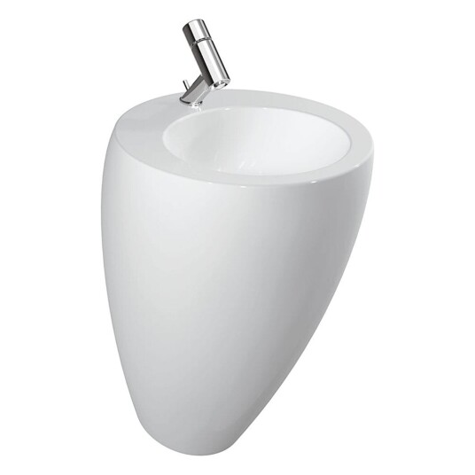 Ilbagno Alessi One servant, 52x53 cm, hvit