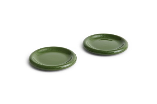 HAY Barro Plate Ø18 set of 2 Green