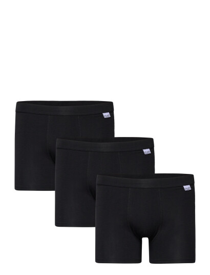 Frank Dandy 3-P Bamboo Boxer Black Frank Dandy BLACK S , M , L , XL , XXL