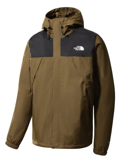 The North Face Antora Jacket M TNF Black/Military Olive (Storlek M)