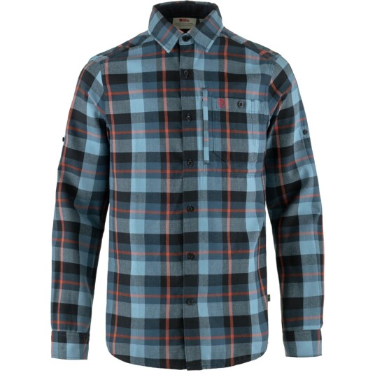 Fjellreven Fjällglim Shirt M Indigo Blue-dawn Blue S