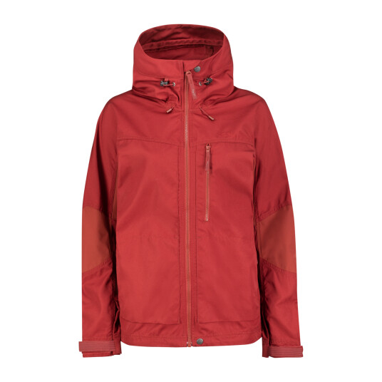 Lundhags Traverse Ws Jacket, skalljakke dame M dark red