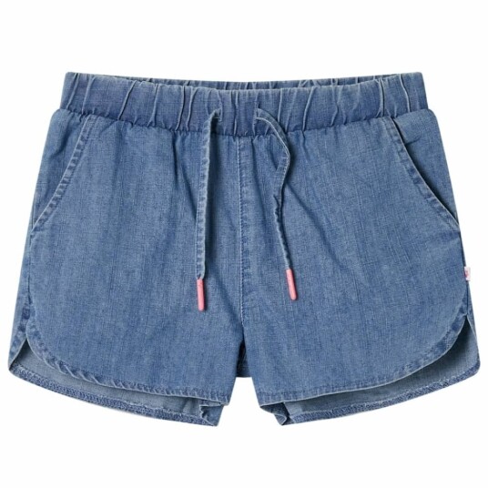  Barneshorts denimblå 104