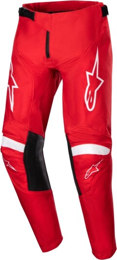 Alpinestars Racer Lurv Ungdom Motocross Bukser XL Hvit Rød