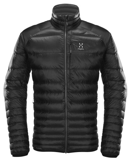 Haglöfs Essens Down Jacket M True Black/Magnetite (Storlek S)