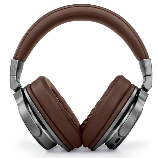 Muse M-278 BT Hodetelefoner Over-ear Skinn Brun