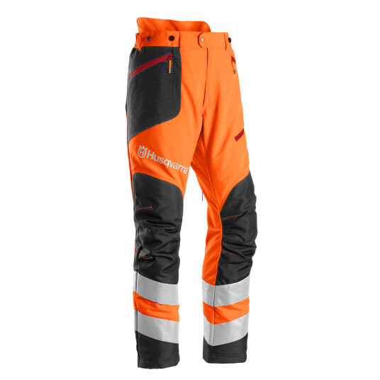 Husqvarna Skogsrydder- Og Trimmerbukse, High Viz - Størrelse 60/xl-Xxl