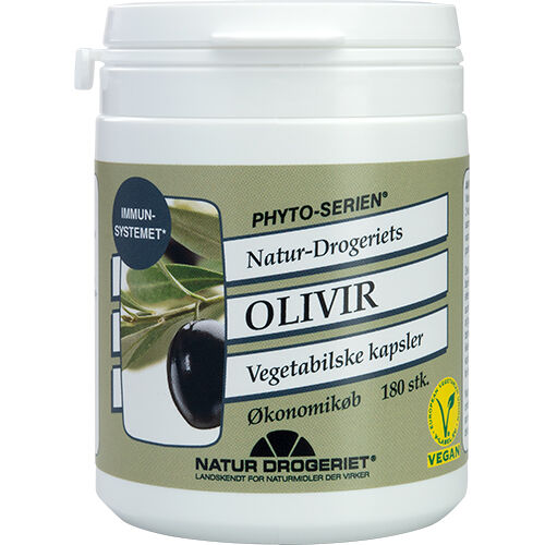 Natur Drogeriet Olivir Olivenblade 180 Kapslar