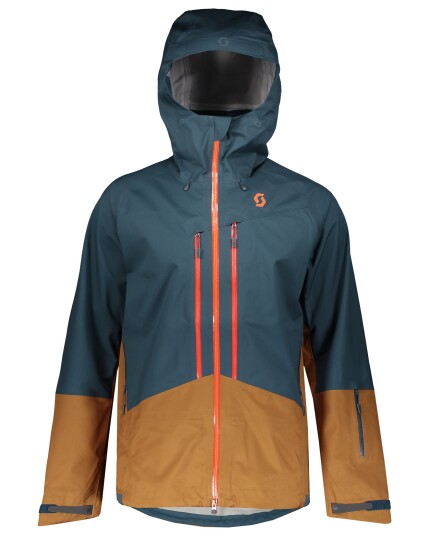 Scott Explorair 3L Jacket M Nightfall Blue/Tobacco (Storlek S)