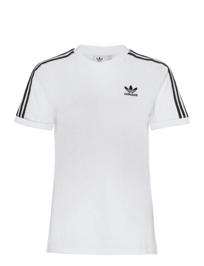 Adidas Originals Adicolor Classics 3 Stripes T Shirt White Adidas Originals WHITE 28 30 32 34