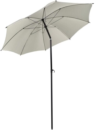 Strand parasol S Ø200cm Beige.