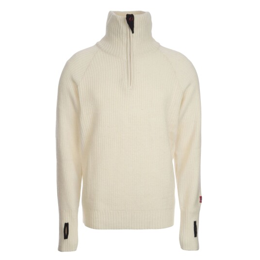 Ulvang Rav sweater w/zip , ullgenser , unisex M Vanilje