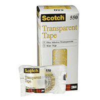 Kontorteip Scotch 550, 33 m x 15 mm