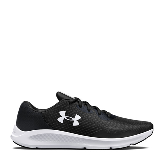 UA Charged Pursuit 3, Black/White Svart/Vit 45