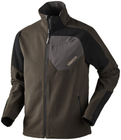 Härkila Thor fleece jakke Shadow brown/Black M