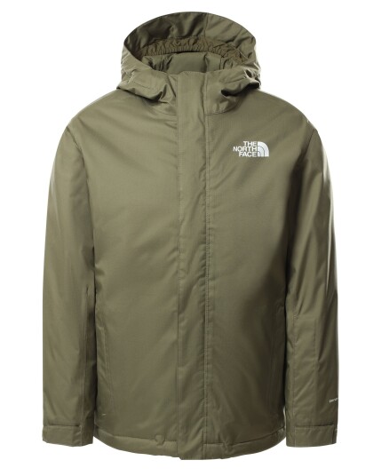 The North Face Snowquest Jacket JR Burnt Olive Green (Storlek XS)