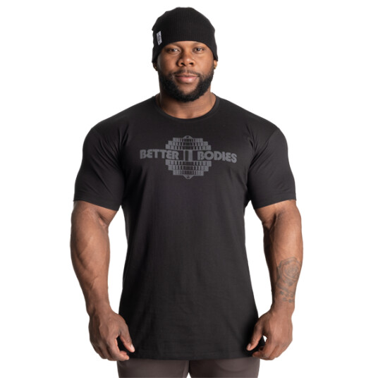 BETTER BODIES MEN Better Bodies BB Legacy Tee, sort t-skjorte