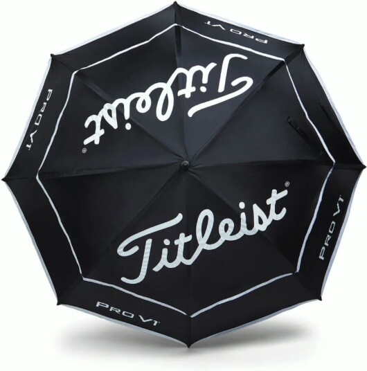 Titleist Tour Double Canopy Paraply Sort