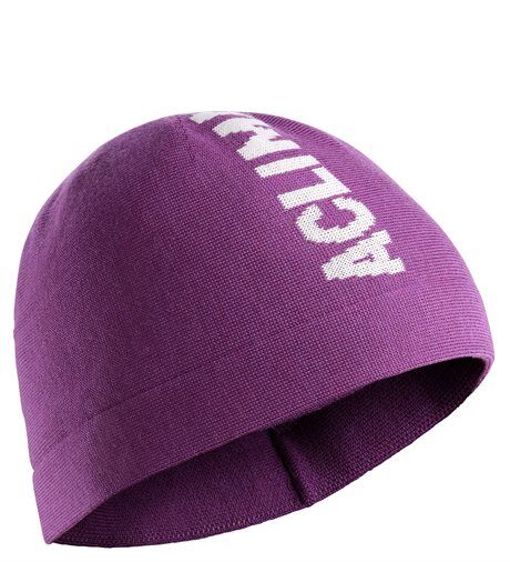 Aclima WarmWool Jib Beanie Sunset Purple (#62385a) Dame L