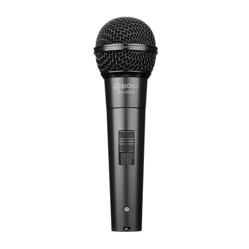 Boya By-bm58 Cardioid Dynamic Vocal Microphone Svart