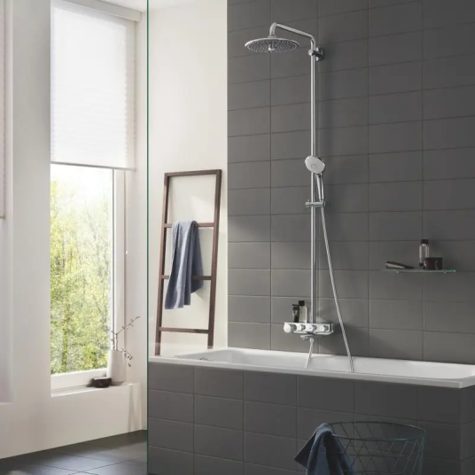 Grohe Euphoria SmartControl 260 Mono Ø260 mm, med kartut, Krom