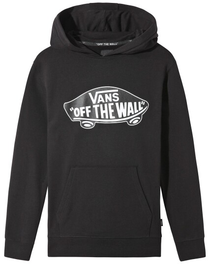 Vans By OTW Pullover Fleece Boys JR Black/White Outline (Storlek S)