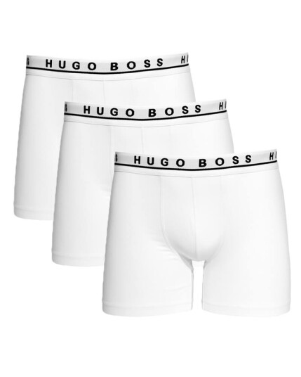 Boss Hugo Boss 3-pack Boxer Brief White - Størrelse XL 3 stk .