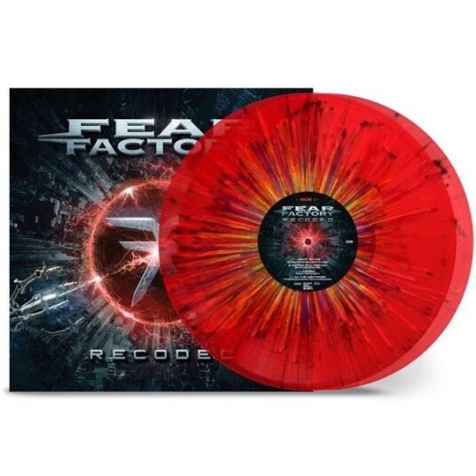 Fear Factory  Recoded Limited Red Splatter Edition 2lp Vinyl