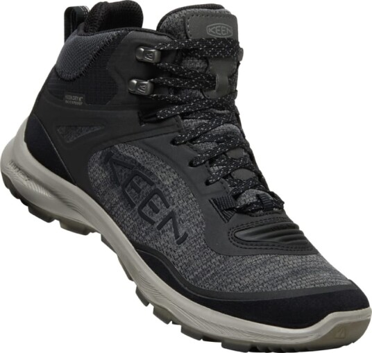 Keen Women's Terradora Flex Waterproof Boot 42, Black/Steel Grey