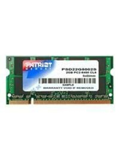 Patriot SL SO-DIMM DDR2-800 2GB - CAS 5