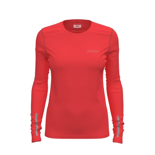 Swix Pace Nts Long Sleeve Baselayer Top W Cayenne XL