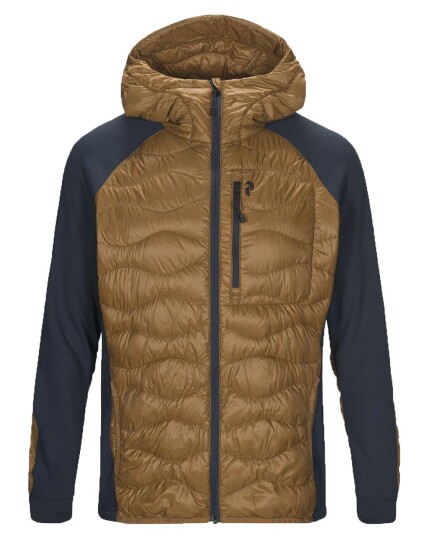 Peak Performance Helium Hybrid Hood Jacket M Honey Brown (Storlek XL)