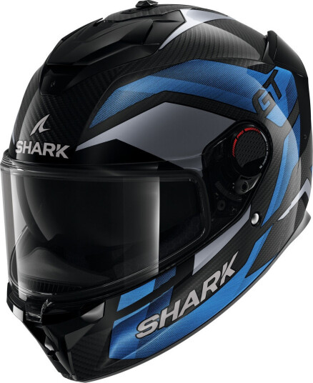 Shark Spartan GT Pro Ritmo Carbon Hjelm L Svart Grå Blå