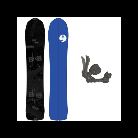 Burton Straight Chuter Split m/binding Splitboardpakke - Herre