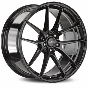 OZ Leggenda Matt Black White Lettering 7x17 4x100 ET42 B68