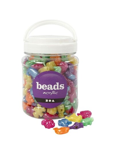 Creativ Company Figure Beads Mother of Pearl 700 ml