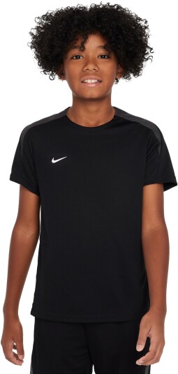 Nike Dri-FIT Strike24 Short Sleeve Top, fotballtrøye, junior BLACK/BLACK/ANTHRACI