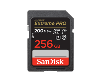 SanDisk Extreme PRO SD 256 GB