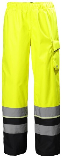 HH UC-ME HiVis Skallbukse, kl. 2 Mann, Str. M, HiVis Gul/Sort