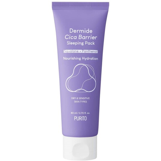 Purito Dermide Cica Barrier Sleeping Pack 80 ml Nattkrem