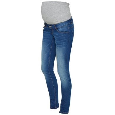 mama licious gravid jeans MLFIFTY Medium Blue Denim