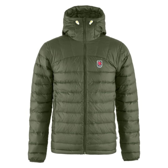 Fjellreven Expedition Pack Down Hoodie Men's Grønn S Man