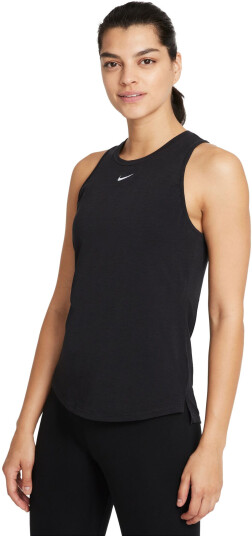 Nike Dri-Fit One Luxe Tank Dame Black L