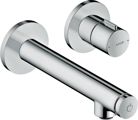 HANSGROHE AXOR UNO SELECT 160 VEGGMONTERT SERVANTARMATUR KROM