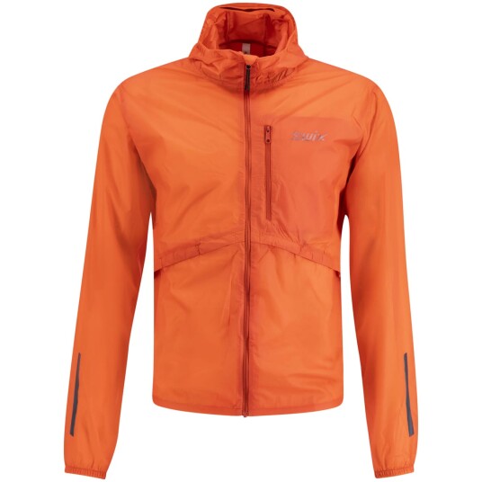 Swix Pace Wind Light Hooded Jacket M Lava L